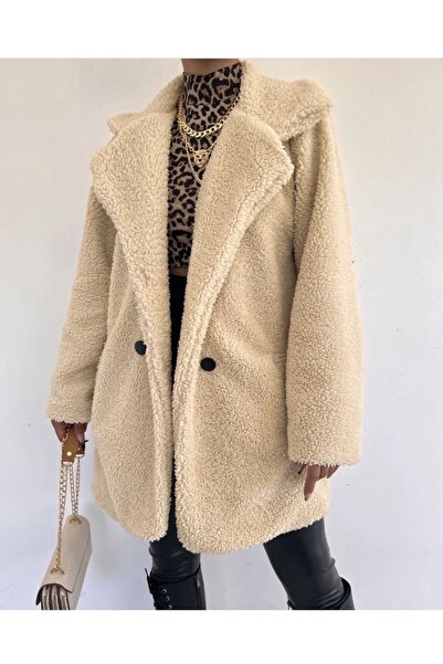 LAVENDERS Dámský plyšový kabát