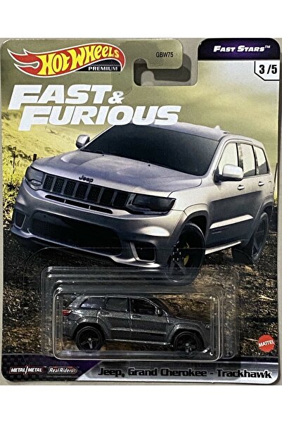 HOT WHEELS Fast-furious Premium Arabalar Gbw75 Jeep Grand Cherokee-trackhawk