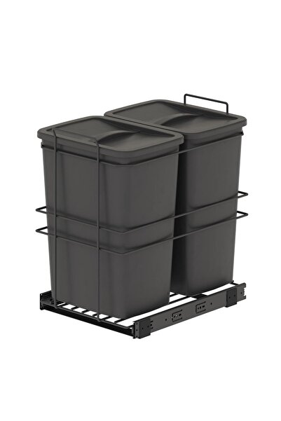 STARAX Bağımsız Çöp Kovası 35 35 Lt. (FR.)-antrasit