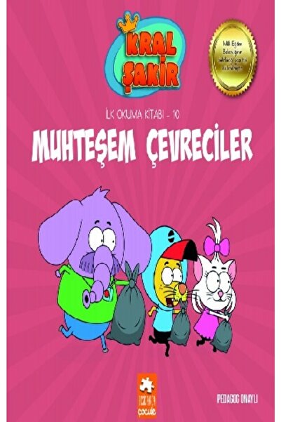 Genel Markalar Muhteşem Çevreciler - Kral Şakir Ilk Okuma 10 Varol Yaşaroğlu ...