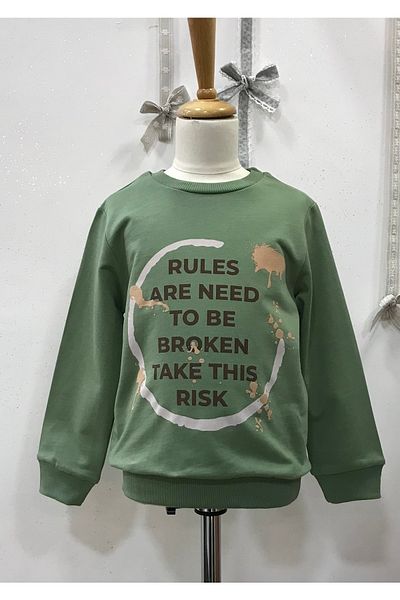 Çikoby Boy's Rules Sweatshirt