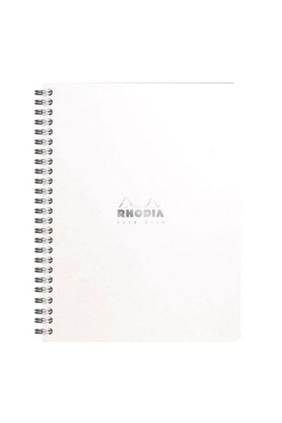 Rhodia 160*210 مم A-5 نقطة غطاء أبيض الجانب Sp