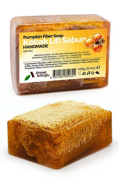 Arifoğlu Honey Pumpkin Fiber Soap 145 G