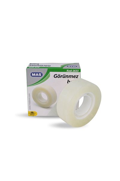 Four Office 19x33 Invisible Transparent Tape 1 Piece