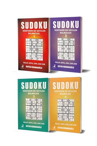 Olimpos Sudoku Seti - 4 Kitap