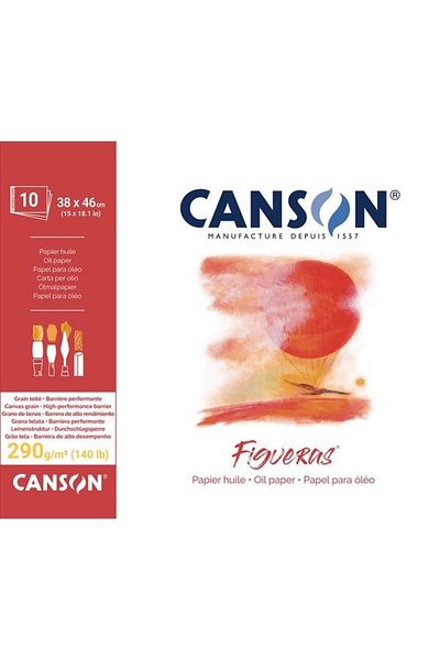 Canson Μπλοκ Λαδιού Figuers 10 τεμ 38x46 290γ - 200857223