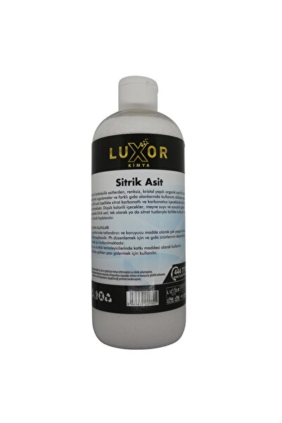 Luxor Kimya Kimya Sitrik Asit 400 Gr
