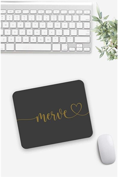 Gizeo Concept Kişiselleştirebilir Isme Özel Merve Yazılı Mouse Pad