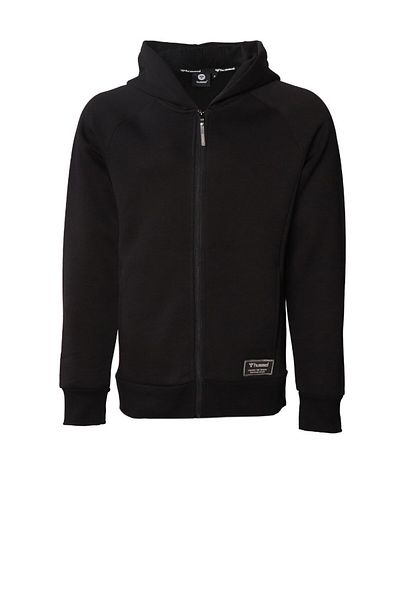 hummel Ανδρικό casual μπουφάν Bobsy Zip Hoodie 921476 -2001 Μαύρο