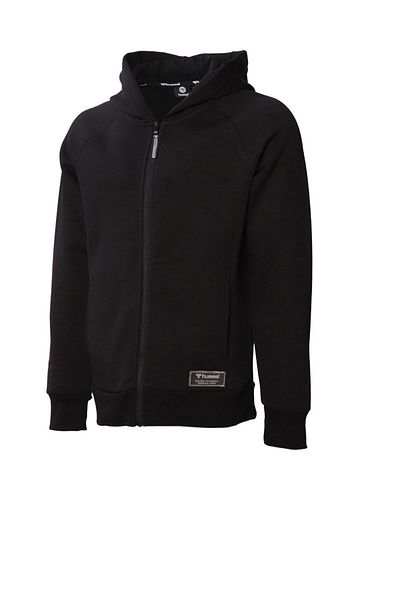 hummel Ανδρικό casual μπουφάν Bobsy Zip Hoodie 921476 -2001 Μαύρο