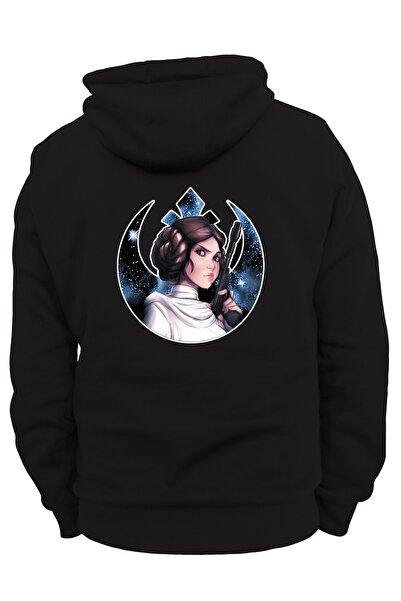 remonz Star Wars Consul pre-imprimat, 100% bumbac, 3 fire. Hanorac foarte gros cu căptușeală din lână