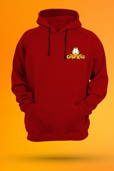 remonz Φούτερ με κουκούλα με στάμπα Garfield