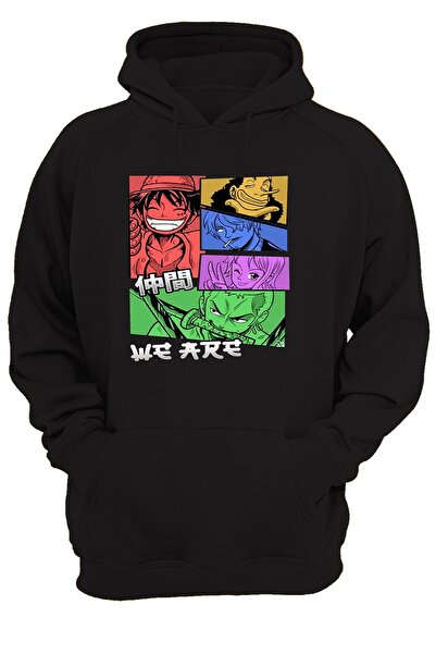 remonz One Piece μπροστά εμπριμέ, 100% βαμβάκι, 3 κλωστές. Ανυψωμένο, Fleece Εσωτερικά, Πολύ Χοντρό Hoodie