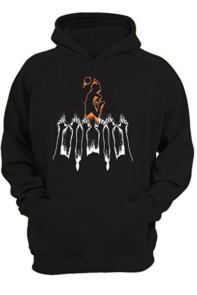 remonz Haikyu με στάμπα, 100% βαμβάκι, 3 κλωστές. Ανυψωμένο, Fleece Εσωτερικά...