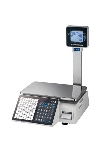 CAS 15 Kg X 2 / 5 Gr Barkodlu Terazi