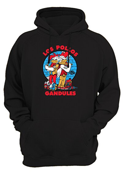 remonz Los Pollos Printed 3 Ipl. Φούτερ με ράστερ, Fleece Εσωτερικά, Χοντρό (600gr)