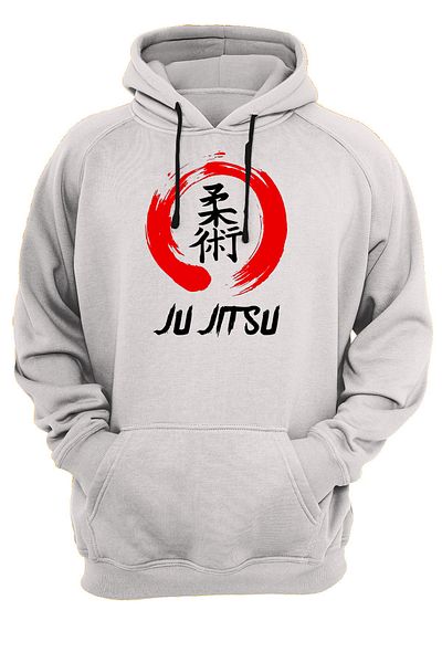 remonz Jujitsu Printed 3 Ipl. Κουκούλα με κουκούλα με ράστερ, φλις εσωτερικά, χοντρό (600gr).