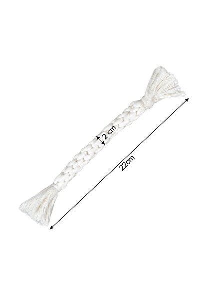 X-Perk Cat Dog Teeth Scratching Toy with Tassel Height 22 Cm Thickness 2 Cm