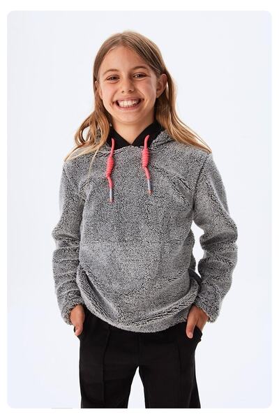 Genel Markalar Limi Kız Çocuk Welsoft Kapüşonlu Sweat