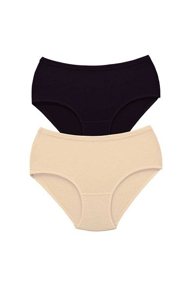 Modaella stella 2 Pieces Women's High Waist Bato Thick Rubber Panties S2