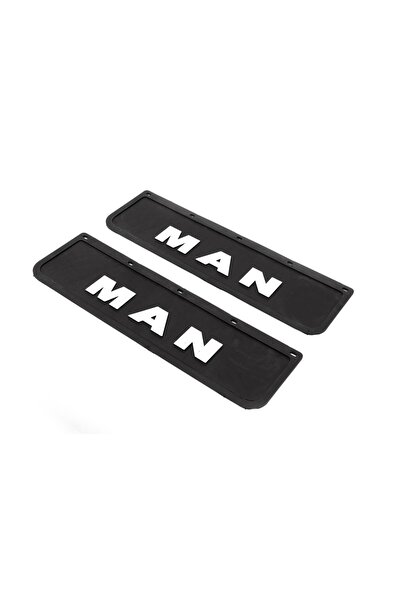 AHMET OTOMOTİV Man Yazılı Siyah Paçalık (2 Adet) Ölçü:60x18