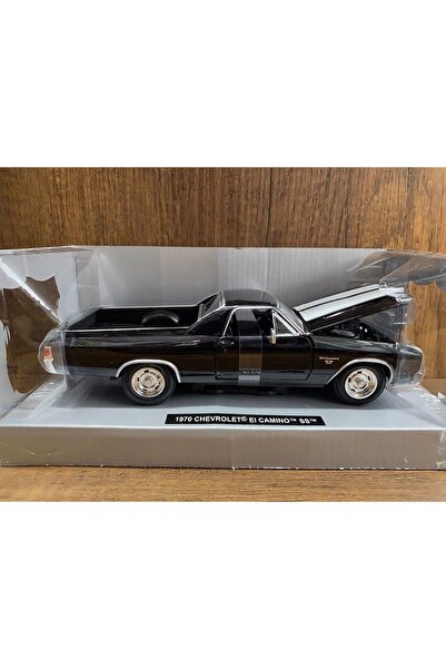 scntoys 1:25 Muscle Model Araba - 1970 Chevrolet El Camino Ss Eski Chevrolet Model Araba Klasik Arabalar