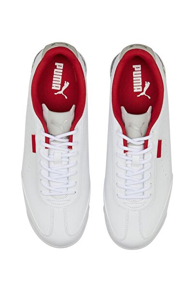 Puma Ferrari Roma Via Perf Unisex Beyaz Spor Ayakkabı 30703204