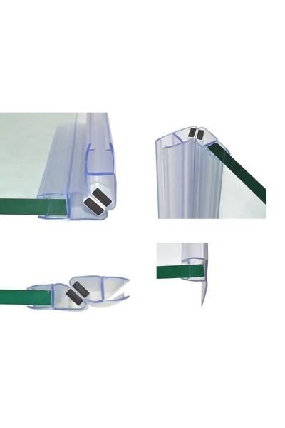 RCYAPI Duşakabin Mıknatıslı Fitil Ve 2 Adet Suluk Fitili Cam 5mm 6mm 190 Cm O...