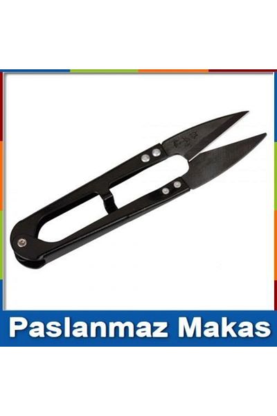 Yetkin Home Sharp Tip Stainless Steel Rope Cleaning Scissors |   Ideal for Fabric Stitches and Leather Work