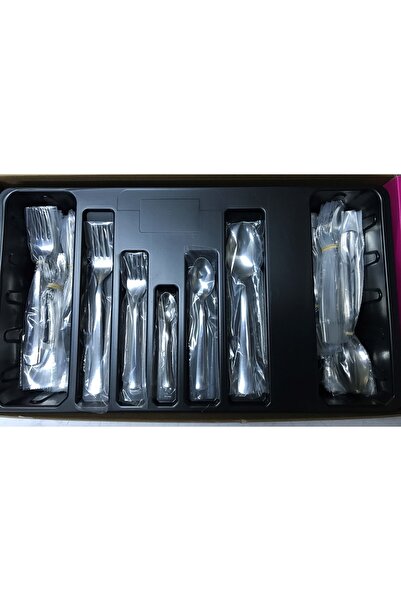 Kardelen Zümrüt 60 Piece Spoon and Fork Set for 12 Persons (WITHOUT KNIFE)