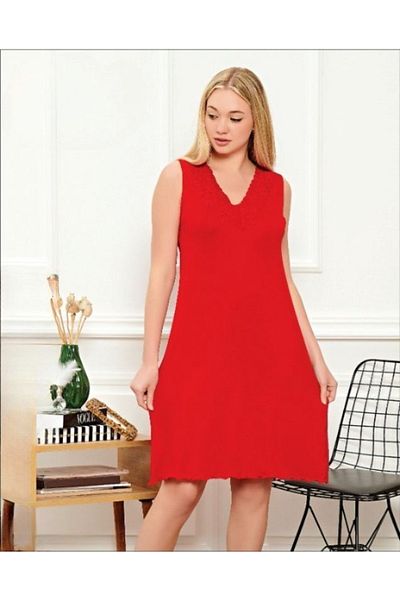Pyjama Familya Strappy Straight Nightgown