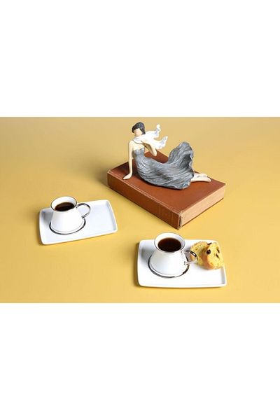 Porland Platinum Otto Coffee Set 55cc 4 Pieces 04alm006587