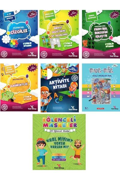 yeti kitap Painting and Activity Set