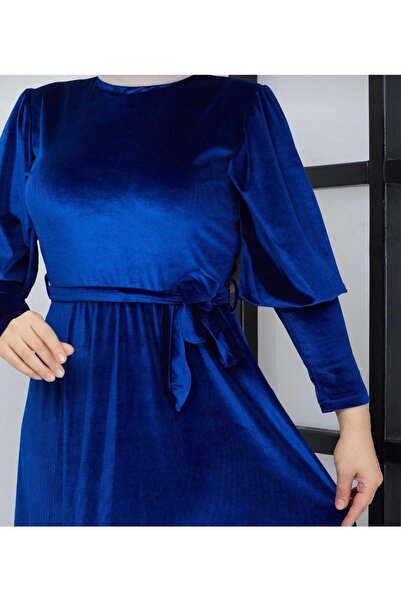 tubade butik Βελούδινο Φόρεμα Hijab