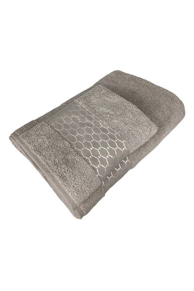 Softplus 100% Cotton King Size Bath Towel and Head Towel Set