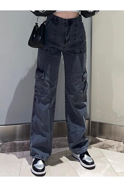 Touz Сірі штани Eyon Kargo - з кишенями