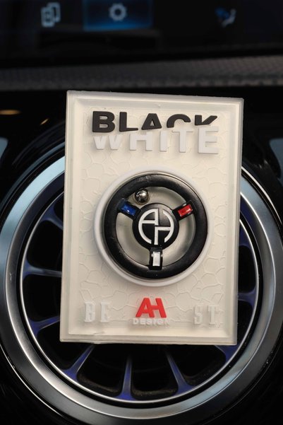 TASARIM ARABAM ATİKE ELİF AKIN No 1 '' Black And Whıte '' Klima Koku