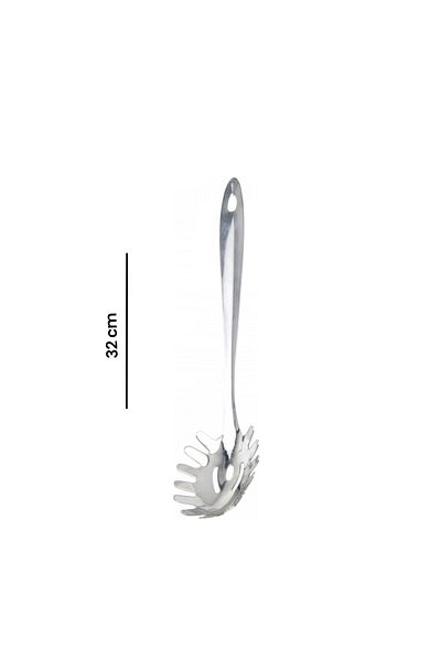 Excellent Houseware Steel Pasta Serving Spoon - 32 cm