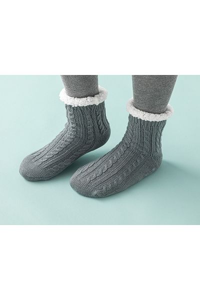 English Home Acasă Tricotaj de pluș Femei Pluș 39-41 Gri