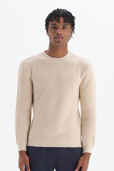Dagi Sweatshirt - Beige - Regular Fit