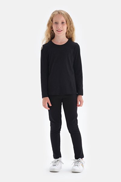 Dagi Black Raised Tights