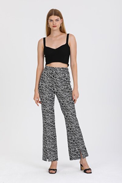 ESPİNA Women's Slit Trousers