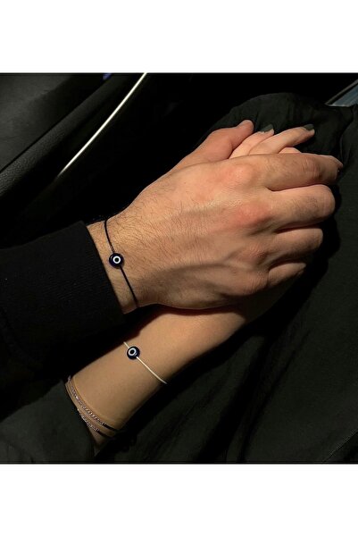 cvt grup Nazar Boncuklu Unisex Sevgili Çift Kombin Eş Bileklik