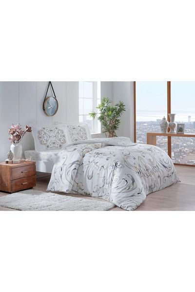 Taç Σετ κρεβατιού διπλό Evora BJE Cotton Satin Crown