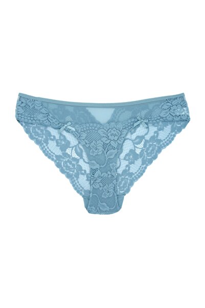Zena 10-пари жіночі трусики з мереживним переднім паном та тюлевими деталями