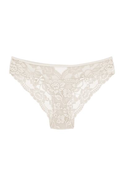 Zena 3-х частинні жіночі трусики з мереживною передньою частиною та тюлевими деталями