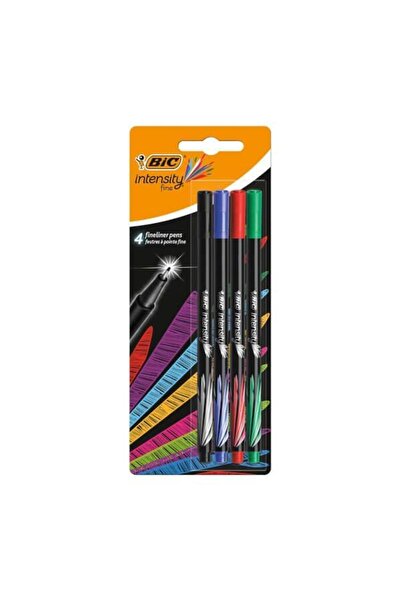 Bic Fineliner Tükenmez Kalem 4 Renk