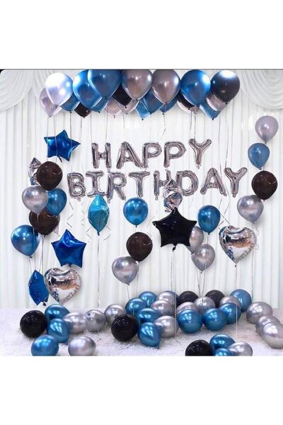 MFM Σετ μπαλόνια από αλουμινόχαρτο για πάρτι γενεθλίων