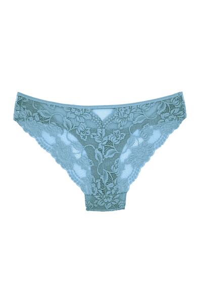 Zena Γυναικεία εσώρουχα 3 τεμαχίων με δαντέλα μπροστινή λεπτομέρεια από τούλι