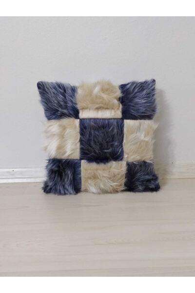 YILMAZHOME Плюшевий чохол для подушки в клітинку